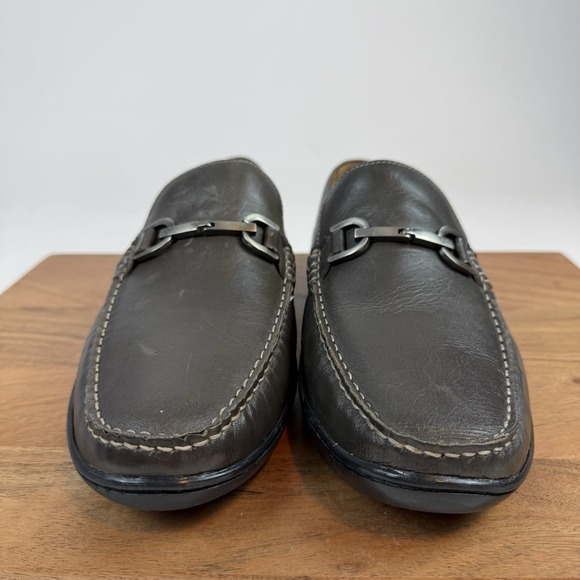 New Mens Donald Pliner London61 Leather Horsebit Shoes Loafers Size 10.5 M main image 4